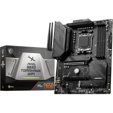 MSI MAG B650 Tomahawk WiFi AMD Ryzen 7000 serijos (AM5) pagrindinė plokštė su B650 mikroschemų rinkiniu ATX MB5907