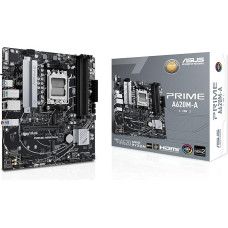 ASUS Prime A620M-A-CSM pagrindinė plokštė AMD A620 lizdas (Ryzen 7000, micro-ATX, DDR5 atmintis, PCIe 4.0, BIOS Flashback, USB 3.2 Gen 2, Aura Sync)