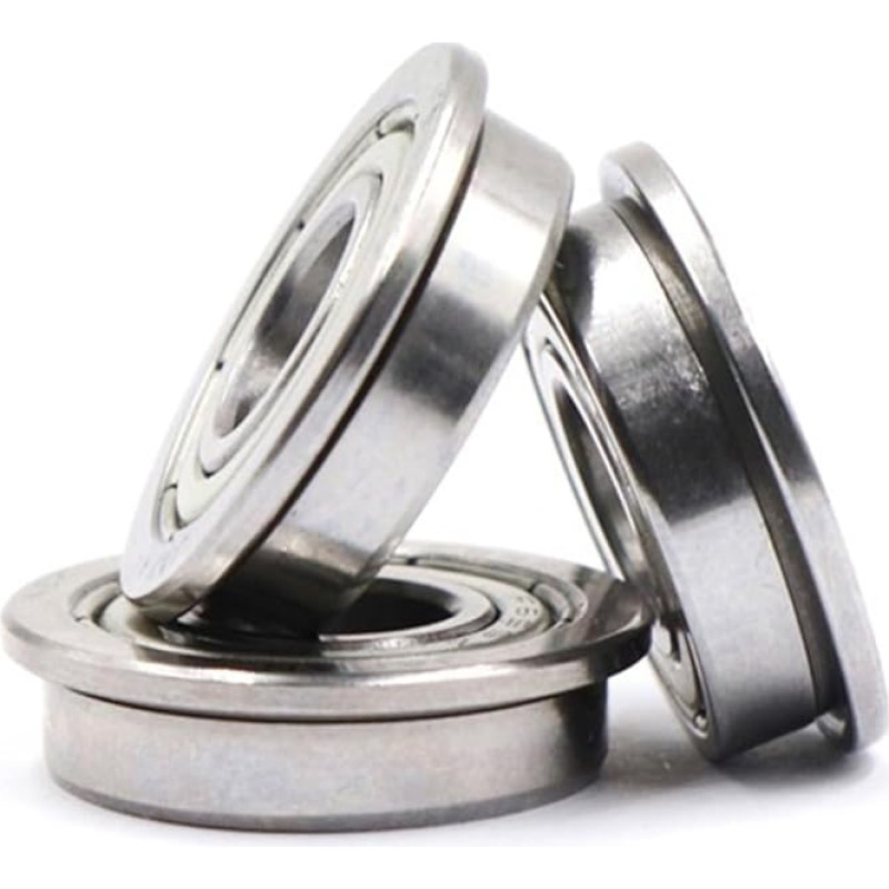 Edelstahl-Flanschlager SF687ZZ F687-2RS DDLF1470 7 * 14 * 5,SF608ZZ SF608-2RS LF2280HH 8 * 22 * 7(SF687ZZ)