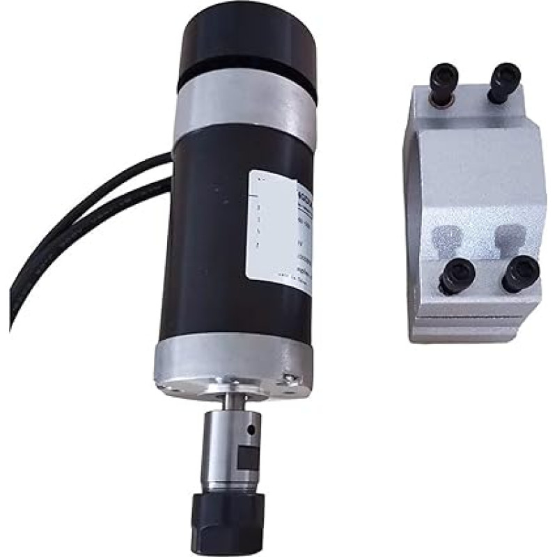 48 V 500 W ER16 bürstenlose Spindel 57 mm mit Schraubklemme(ER16 armatūra)