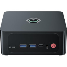 TRIGKEY Ryzen7 7840HS mini kompiuteris (iki 5,1 GHz, 8C/16T), 32G DDR5 500G SSD, S7 Pro mini stalinis kompiuteris su 