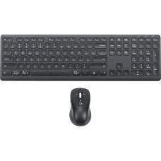 CITLLA M9300 belaidės klaviatūros ir pelės derinys, 2 in 1 USB imtuvas ir du 