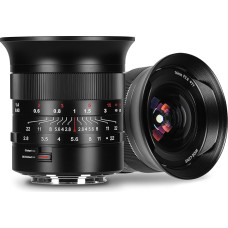 7artisans MF14 mm F2.8 Viso kadro itin plataus kampo objektyvas su 116° didele diafragma ir fiksuotu židinio nuotoliu, suderinamas su 