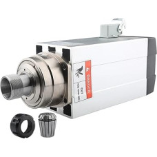 4.5KW ER32 Spindel Luftgekühlter Vierkantmotor 220V 380V 4 Lager 18000RPM(4.5kw ER32 220V)
