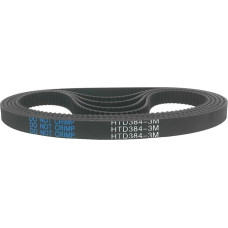 DAVBIR HTD3M Zahnriemen 375/378/381/384/390/393/396/399 mm, 6/9/10/15 mm Breite, Zahnriemen aus Gummi, geschlossene Schleife, Synchronriemen, Teilung 3 mm Perfection (Dydis : 375mm, Spalva : 5vnt-12mm