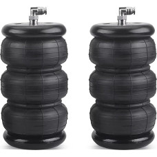 Luftfederung Luftfeder 2 Stücke Lkw Luftfederung Stoßdämpfer Airspring Balg Gummi Airspring Air Ride Stoßdämpfer Mit Lufteinlass Luftfederung Frühling Tasche