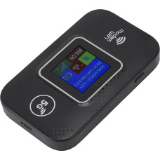 Portable 4G LTE WLAN Router for On the Go, 150 Mbit/s High Speed 4G Pockets, Mobile Hotspot, Up to 10 WLAN Devices, Power Supply via USB, 4G B1/3/7/8/20/38/40/41