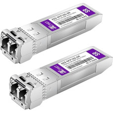 XZSNET 10GBASE-SR SFP+ tranzistorius, 10G SFP+ į LC daugiamodį šviesolaidžio modulis, skirtas 