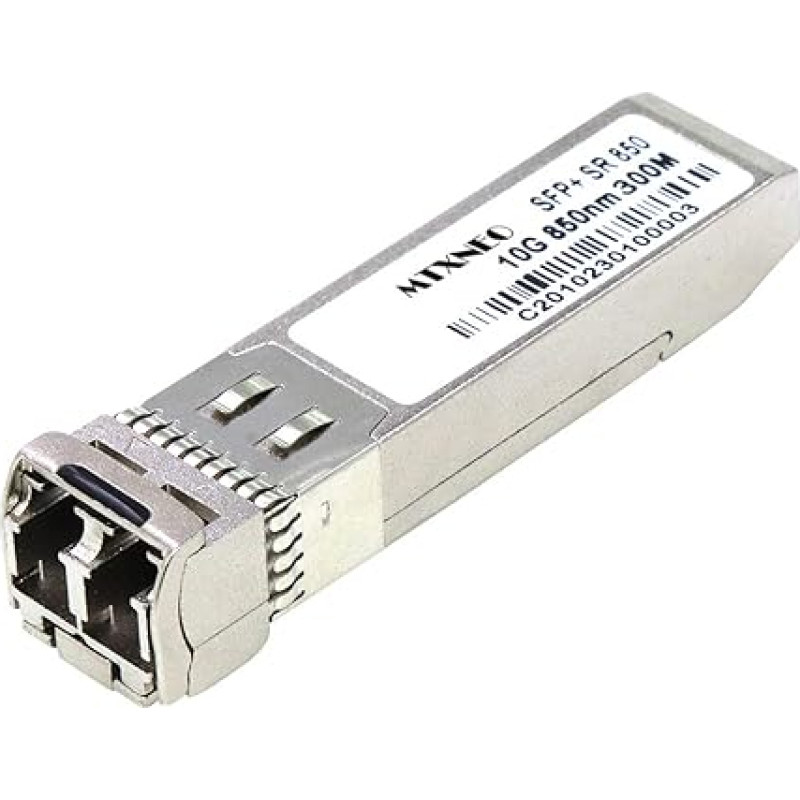 10G SFP + LC daugiamodis 850 nm 300 m DDM 10GBase-SR SFP + siųstuvas, skirtas 