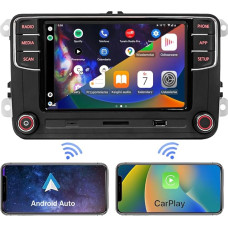 SCUMAXCON Car Radio RCD360 PRO3S Wireless Carplay Android Car Head Unit Bluetooth SD USB RVC for VW Golf 5 6 MK5 MK6 Polo Passat B6 B7 CC