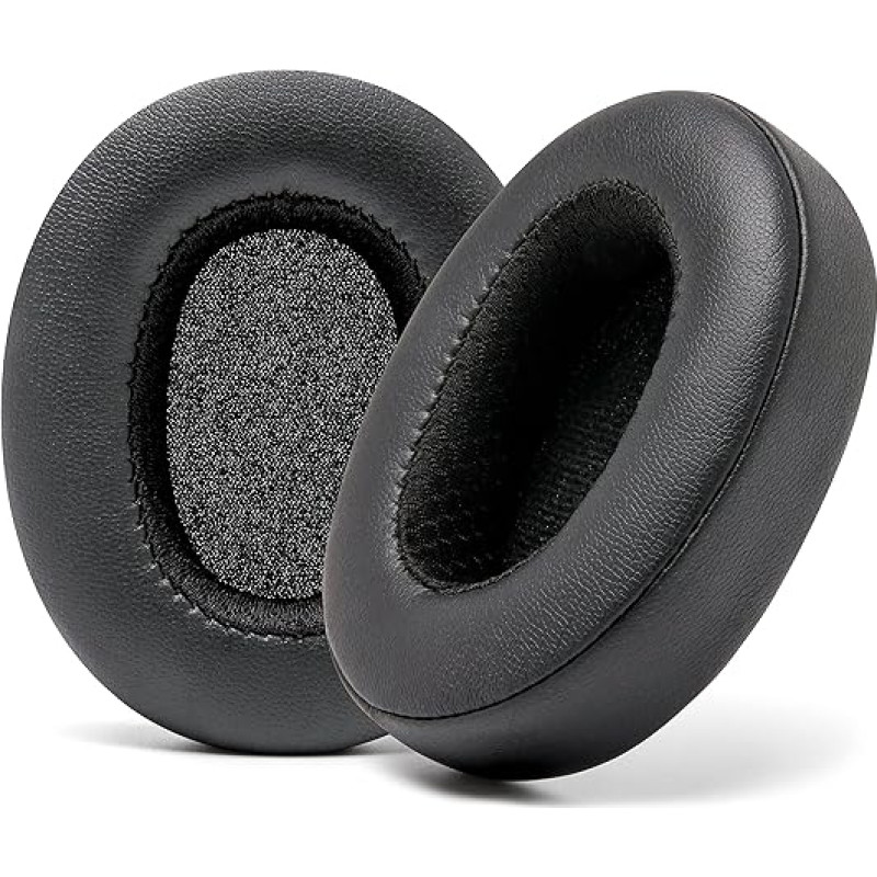 WC Wicked Cushions Extra Thick Earpads for Skullcandy Crusher/Evo/Hesh 3 Headphones & More | Improved Durability & Thickness for Improved Comfort and Noise Isolation | Black