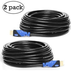 Multi-Cable High Speed HDMI Cable With Ethernet 2 PACK 10M - Supports 3D 4K & Audio Return Channel - 10 Meter- 2 in Pack