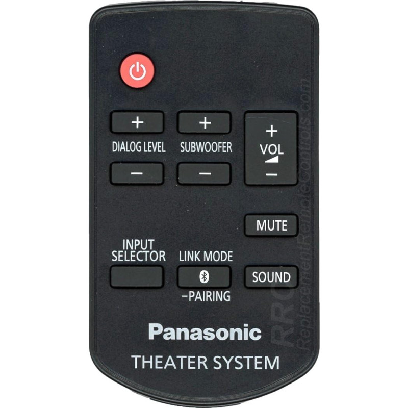 Panasonic N2QAYC000083 Original Remote Control