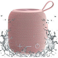 FIGMASU Bluetooth Speaker, Portable Mini, Bluetooth 5.0 Wireless Speaker, 360 HD Surround Sound and Rich Stereo Bass, IPX7 Waterproof for Travel, Pool and Shower