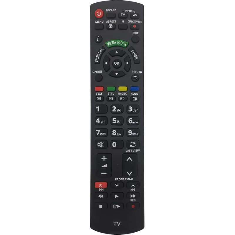 Universal Panasonic TV Remote Control Replacement for All Panasonic Smart TVs - No Setup Required