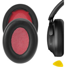 Geekria QuickFit Replacement Ear Pads for 1MORE SonoFlow Headphones, Ear Pads, Headset Ear Pads, Ear Cups, Repair Parts (Black) EJZ269-01