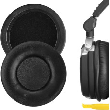 Geekria QuickFit Protein Leather Ear Pads for ÂKG K518, K518DJ, K81, K518LE Headphones, Replacement Ear Pads, Ear Pads, Ear Pads, Repair Parts