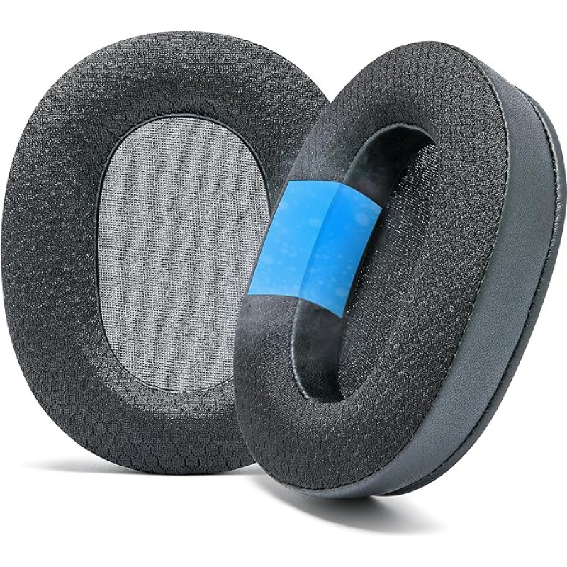 WC Freeze Inzone Cooling Gel Replacement Ear Pads for Sony Inzone H9 and H7 Headphones by Wicked Cushions - More Comfort, Durability, Thickness and Soundproofing for Epic Gaming | Black
