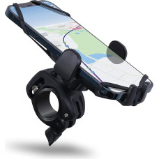 Wicked Chili Universal Mobile Phone Bicycle Mount for Smartphones up to 6.5 Inches I Bicycle Mobile Phone Holder Bike Mount Holder (Vibration-Free, 360° Rotatable, Quick Release)