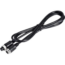 sourcing map 4 Pin 1.5m Male to Female Video Aviation Cable Extension Cable