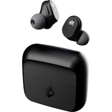 Skullcandy Mod Wireless In-Ear Headphones, 34 Hours Battery Life, Micro, Compatible with iPhone, Android and Bluetooth Devices - Black