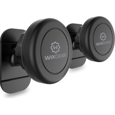 WizGear Universal Magnetic Dashboard Mount Holder for Mobile Phones and Mini Tablets with Fast Swift Snap Technology (2 Pack)