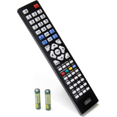 Replacement Remote Control for Silvercrest LCD-TV 22104 (batteries included)