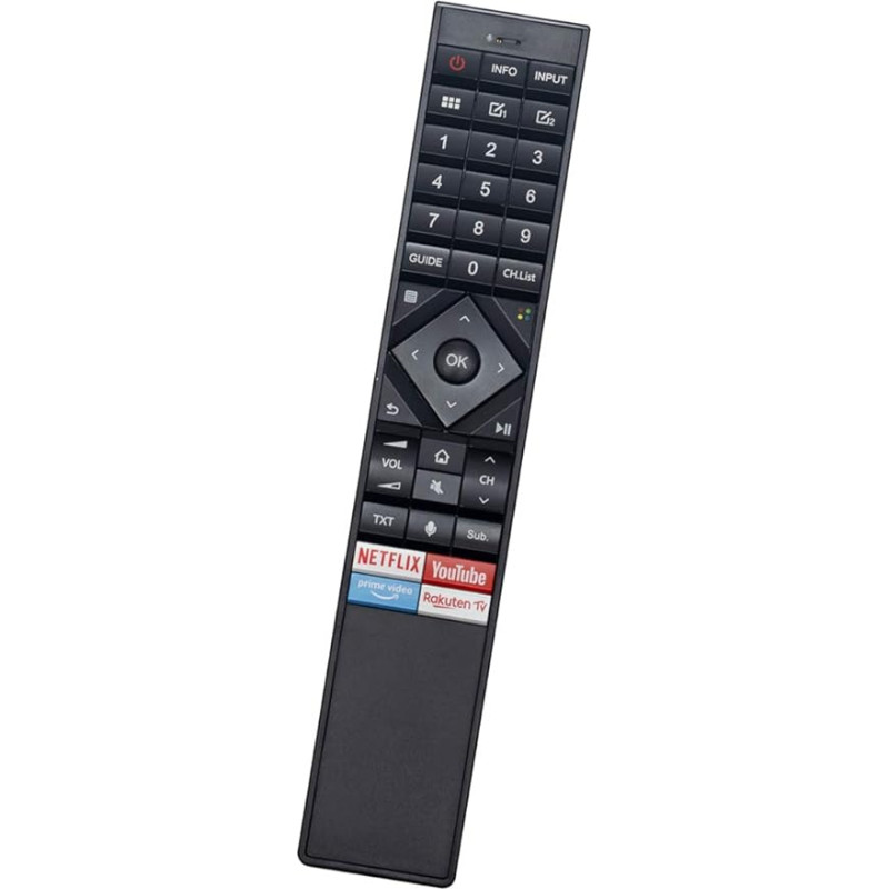 ALLIMITY ERF3A70 Remote Control Replacement for Hisense 4K UHD TV H50U7B H55U7B H65U7B HE50A7000EUWTS HE55A7000EUWTS HE65A7000EUWTS