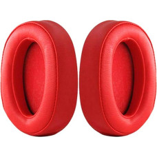 LINHUIPAD MDR-100ABN Replacement Ear Pads for Sony MDR 100ABN WH H900N Wireless Headphones (Red)