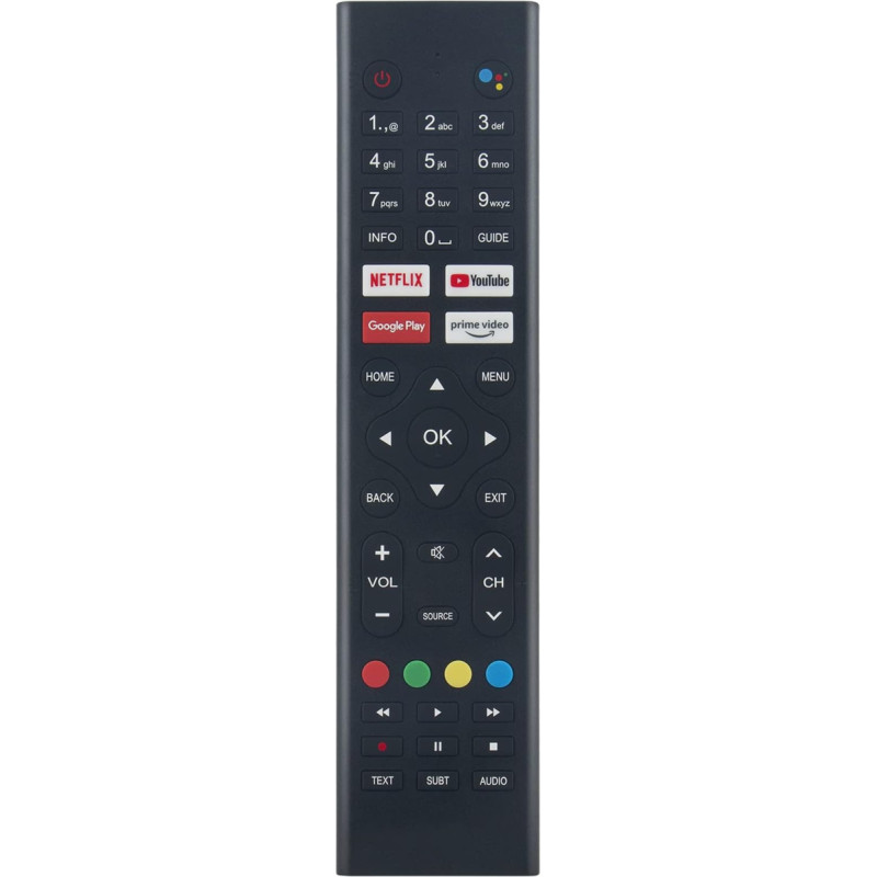 KT1946 Replacement Remote Control for JVC Cello ZG0234 ZK4-G0205 C5020G / C5020G4K ZK4G0205 Cello C3220G Cello ZRTG0242 C2420G C3220G C4020G C43 20G C6 2520RTS4K L32AHE19 L43AFE20 ZG0204 RS43F3-UK