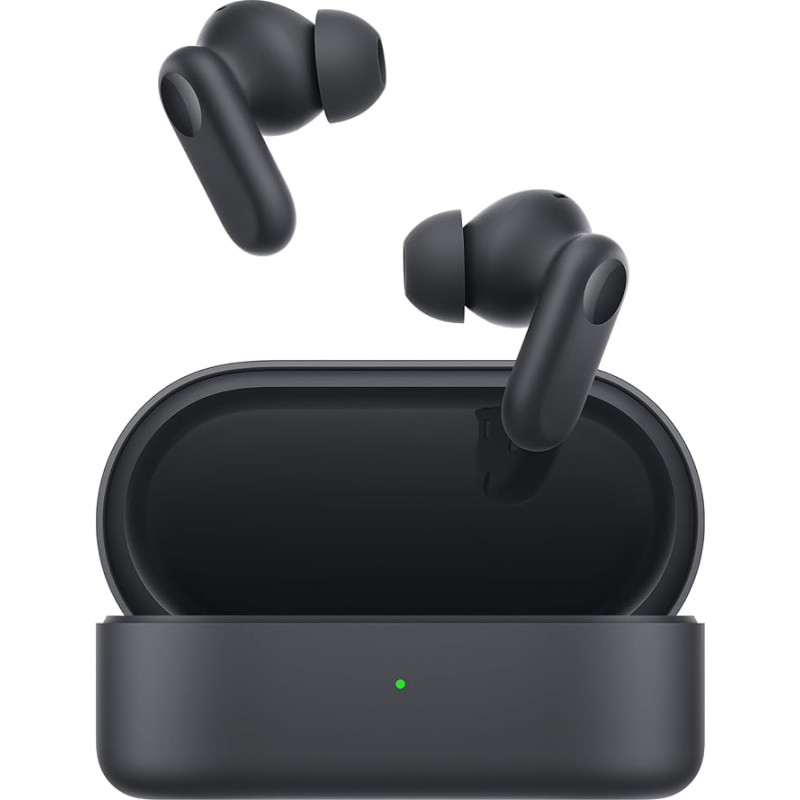 OPPO Enco Buds2 Pro TrueWireless Headphones, 38 Hours Runtime, 12.4mm Driver, Bluetooth 5.3, Range 10m, Touch Control, IA Noise Cancellation, Android and iOS, IP55 Black