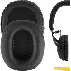 Geekria Earpad Replacement for Marshall Monitor Headphone Ear Pad/Ear Cushion/Ear Cups/Ear Cover/Earpads Repair Parts (Black)