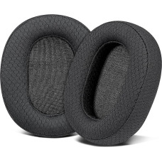 SOULWIT Replacement Ear Pads for Sony Inzone H5 (WH-G500) Wireless Gaming Headset Ear Pads with Football Texture Fabric Noise Isolating Foam