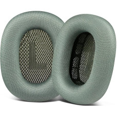 SOPROM Ear Pads Replacement for Airpods Max Over-Ear Headphones Ear Pads with Durable Mesh Soft Foam - Green