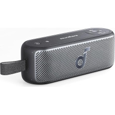 soundcore Motion 100 Bluetooth Lautsprecher, Lautsprecher Boxen mit Wireless Hi-Res, 2 Vollbereichstreiber für Stereo, Anpassbarer EQ, Kraftvoller Bass & IPX7 (Schwarz) (Generalüberholt)