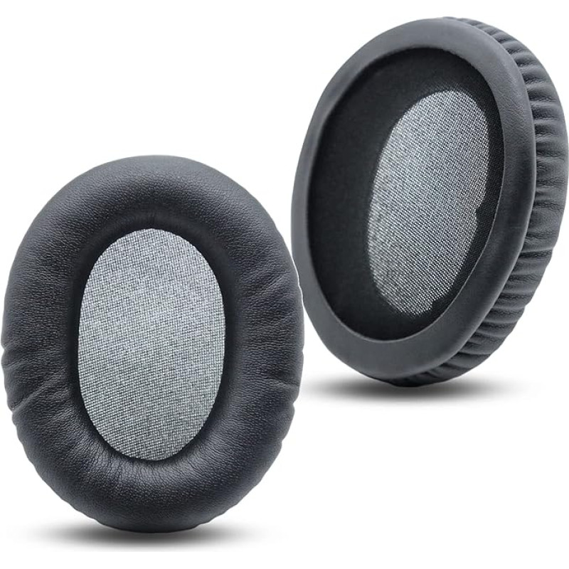 HTINDUSTRY Replacement Ear Pads Compatible with Mpow 059, Mpow H1, Mpow H5 Headphones Premium Earpads Made of Softer Protein Leather/Memory Foam