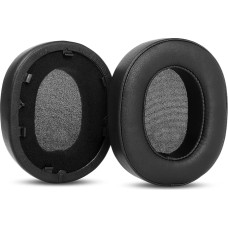 WH-1000XM5 Ear Pads YunYiYi Replacement Ear Pads Compatible with Sony WH-1000XM5 Headphones Protein Leather Ear Cups/Earmuffs/Cover (Black)