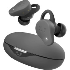 Fresh 'n Rebel Twins Rush, Bluetooth Headphones Sport In-Ear with Hybrid Active Noise Cancelling, Ambient Sound Mode, IP57 Dust and Waterproof, Built-in Microphone, Button Control (Storm Grey)