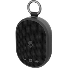 Skullcandy Kilo Wireless Portable Bluetooth Speaker, Waterproof (IPX7), 24 Hours Battery Life, True Wireless Stereo with Built-in Carrying Strap for Travel and Outdoor Use, Black