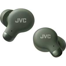 JVC HA-Z250T-G True Wireless Active Noise Cancelling Headphones, Soft & Comfortable Memory Foam Earplugs, 3 Sound Modes, BT 5.3, 28 Hours Battery Life, Green