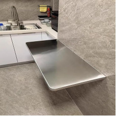 An der Wand montierter Klapptisch - Wandklapptisch, zusammenklappbare Werkbank für den Balkon, zusammenklappbarer Küchen-Esstisch | Multifunktionaler, robuster Hängetisch für Zuhause/Bar/Bür