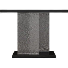 UANFHWZF Konsolentisch, Moderner schmaler Konsolentisch aus Holz for den Eingangsbereich, Sofa, TV-Schreibtisch Tisch(Black)