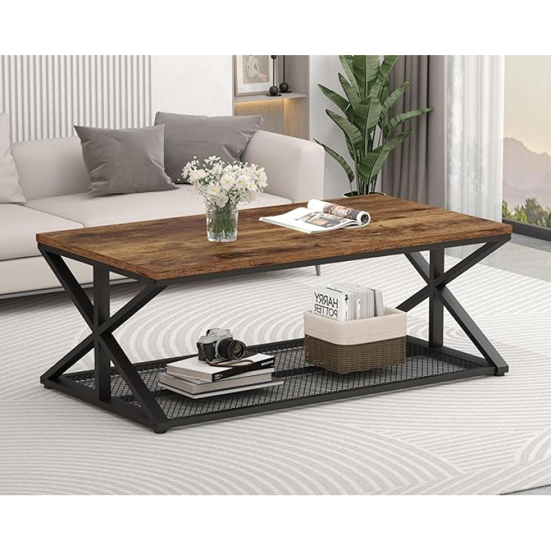 IBF Vintage Braun Couchtisch