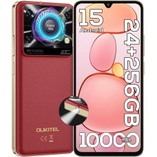 OUKITEL C60 Pro Mobile Phone Without Contract Android 15-24GB + 256GB Smartphone Without Contract 10000mAh 6.88 Inch 110dB Speaker, 90Hz Display Cheap Mobile Phone, Dual SIM Simlock-free Mobile Phones