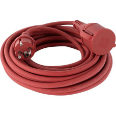 REV prailginimo kabelis lauke 10 m (H05RR-F), 3680 W, raudonas