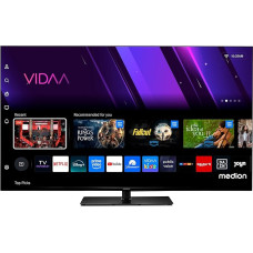 MEDION 43 inch TV (Smart TV, Dolby Vision HDR, VIDAA Store, Prime Video, Disney+, DAZN, Paramount+, HbbTV, PVR, Bluetooth, MD 843300)