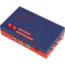 For RetroScaler2x AV to HDMI Converter, AV to HD Multimedia Interface Adapter, Compatible with RetroScaler2x Line Multiplier For N64, For SFC, For PS2, For SEGA, blue