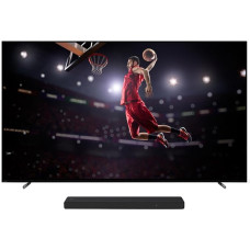 Sony BRAVIA XR-83A80L OLED 4K HDR Google TV HT-A3000 3.1 Channel Dolby Atmos Soundbar, Black