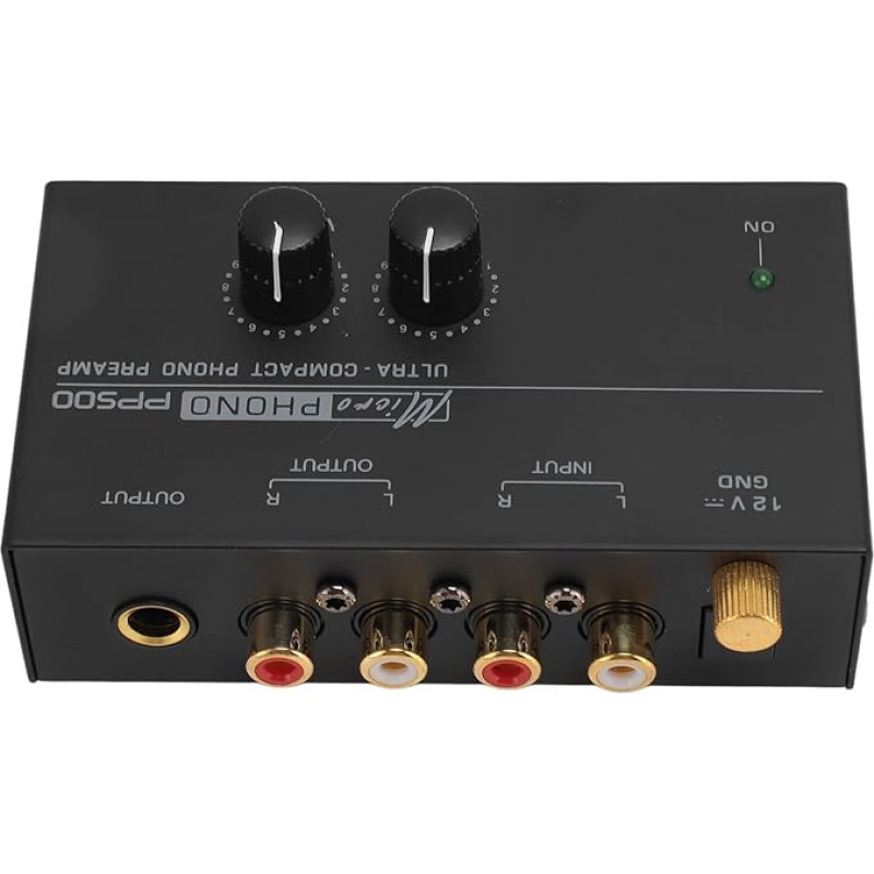 Gramofono stiprintuvas, RIAA išlygintas mažo triukšmo stiprintuvas su konversijos signalu, elektroninis stereofoninis fonografo stiprintuvas, skirtas patefonui