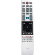 VINABTY CT-8541 RC42150P 30101774 Remote Control Replaces Toshiba 4K UHD HDR TV with Freeview Netflix Buttons 28W3863DB 32D2863DB 32D3862DB 32D3863DB 43T6863DB 49U7863D 78B